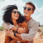 couple after professional teeth whitening