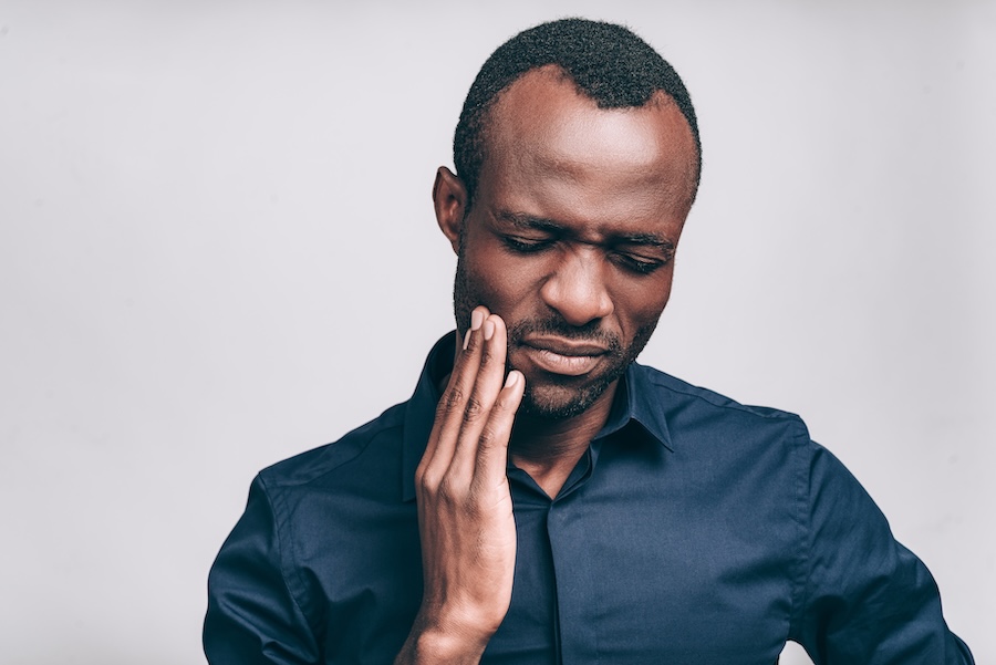 cracked filling or cavity, toothache pain